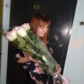 Любимой девушке... (эквадорские розы)